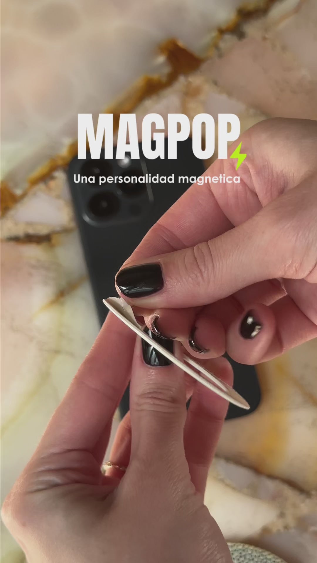 Adaptador para funda magnético (Negro)